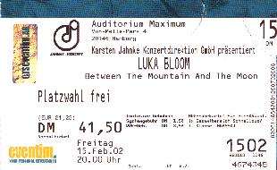 Ticket: Audimax, Hamburg