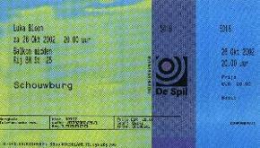 Ticket CC De Spil